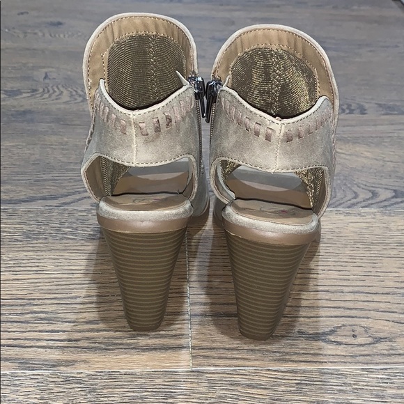 NIB Tribal Peep Toe Bootie - Picture 5 of 7